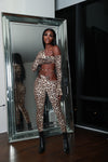 “Cheetah girl” two piece set